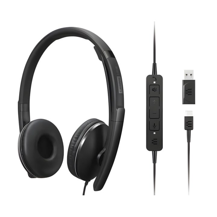 Lenovo 4XD1M45627 auriculares e headset Auriculares Com Fios Arco USB…