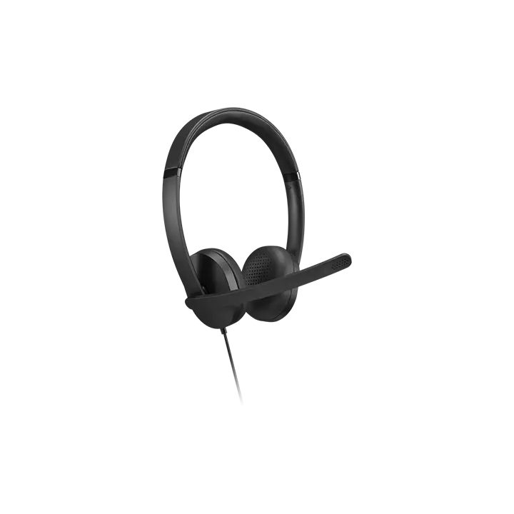 Lenovo Wired Over-Ear Headset with Boom Mic