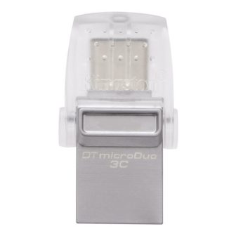 Kingston Technology DataTraveler 256GB microDuo 3C 200MB/s dual USB-A…
