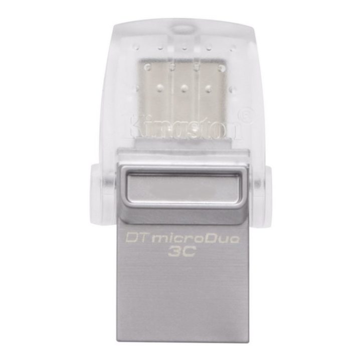 Kingston Technology DataTraveler 256GB microDuo 3C 200MB/s dual USB-A…
