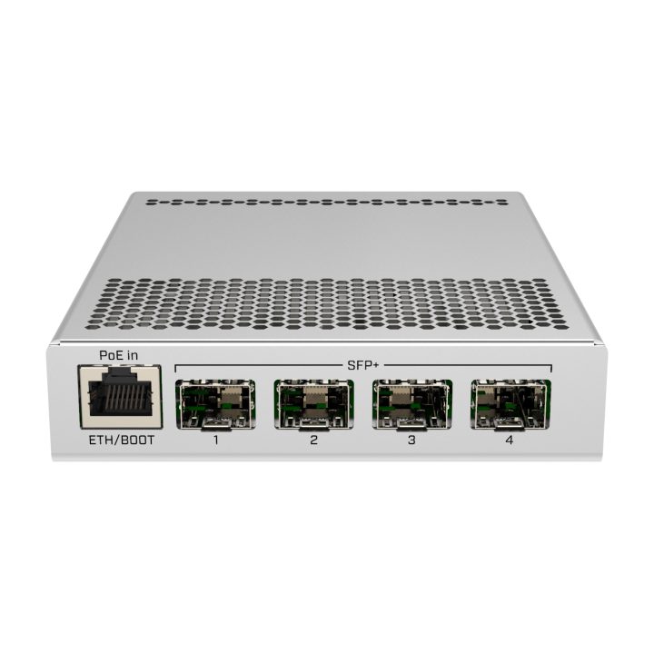 MikroTik CRS305-1G-4S+IN Managed Network Switch, 1x Gigabit Ethernet…