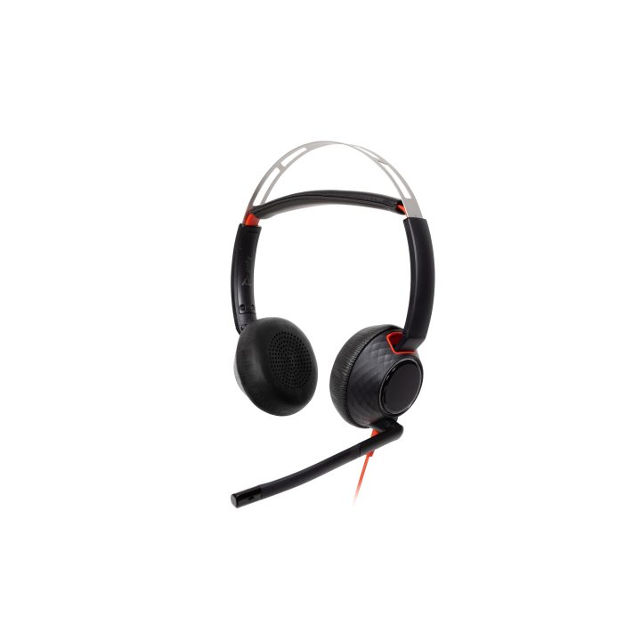 Poly Estéreo Poly Blackwire 5220 auriculares de diadema con cable