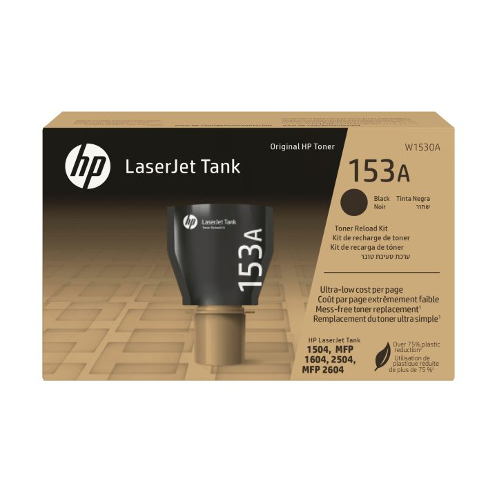HP Original 153A LaserJet Tank Black Toner Refill Kit