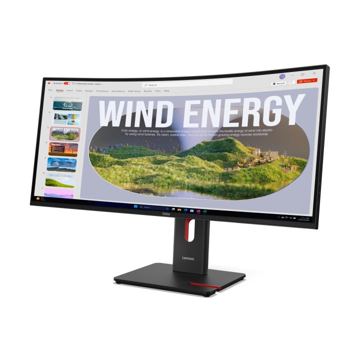 Lenovo ThinkVision T34WD-40 34" UWQHD 120 Hz VA curvo
