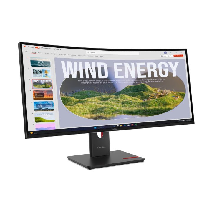Lenovo ThinkVision T34WD-40 34" UWQHD 120 Hz VA curvo