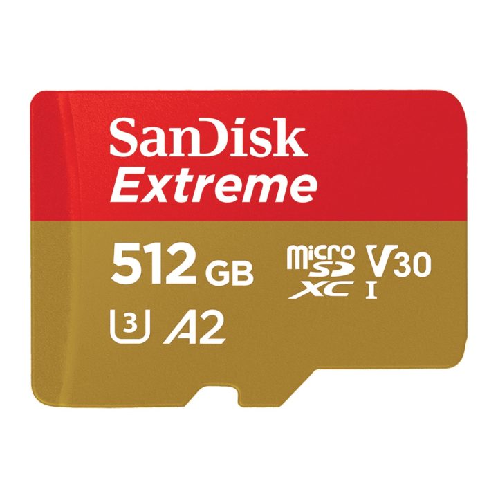 SanDisk Extreme - Flash Memory Card (microSDXC to SD Adapter…