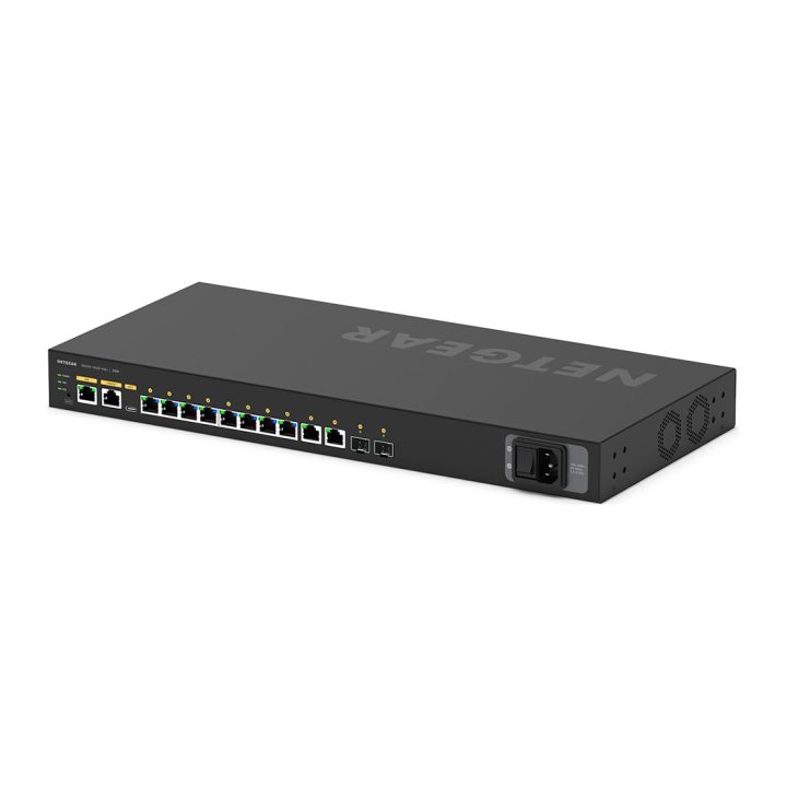 NETGEAR GSM4212P Managed L2/L3 Gigabit Ethernet (10/100/1000) Power…