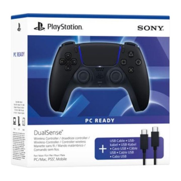 Sony Interactive Entertainment DualSense Black Bluetooth/USB Digital…