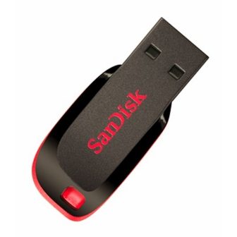 SanDisk SDCZ50-032G-B35 USB Flash Drive 2.0 C.Blade 32GB