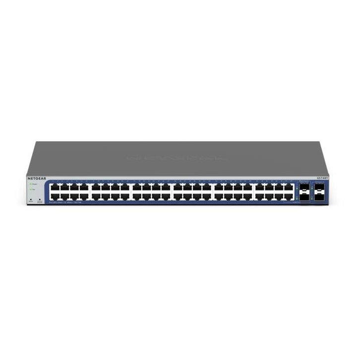 NETGEAR GS748T Gerido L2/L3/L4 Gigabit Ethernet (10/100/1000) Preto…