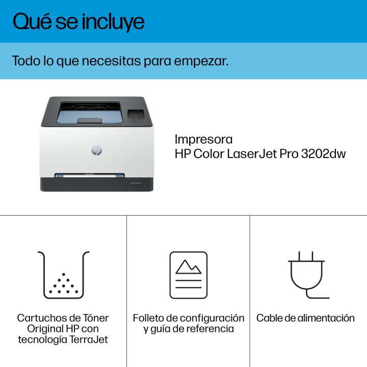 HP Color LaserJet Pro 3202dw Printer