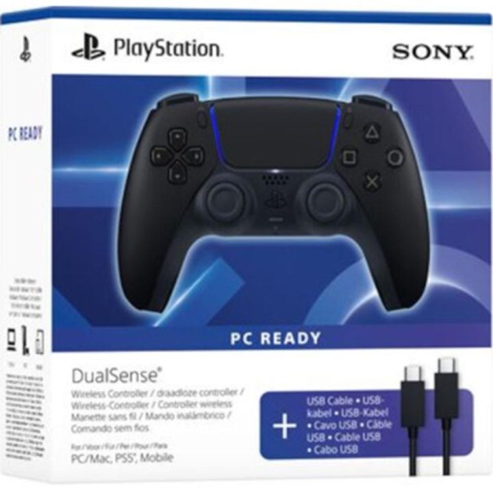 Sony Interactive Entertainment DualSense Preto Bluetooth/USB Comando…
