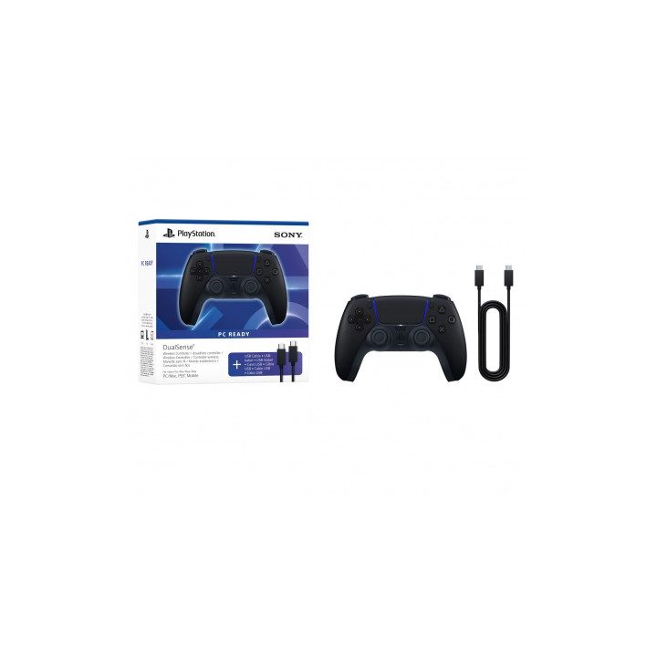 Sony Interactive Entertainment DualSense Black Bluetooth/USB Digital…