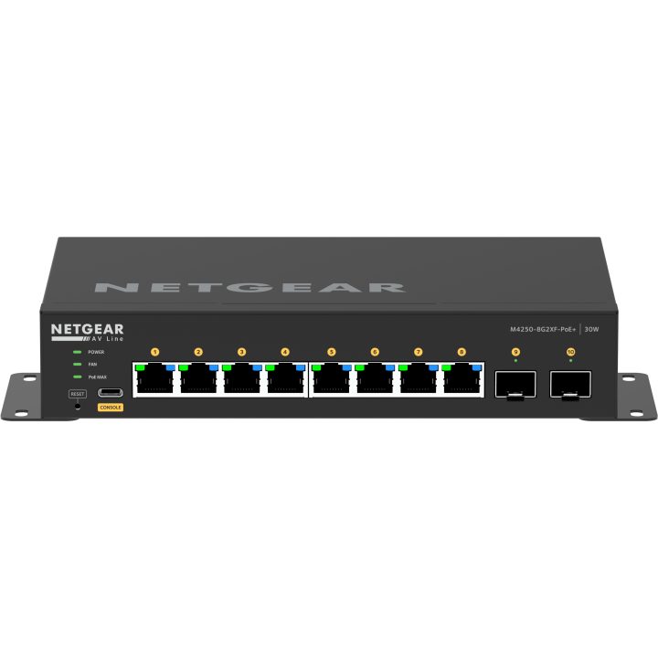 NETGEAR GSM4210PX Gerido L2/L3 Gigabit Ethernet (10/100/1000) Energia…