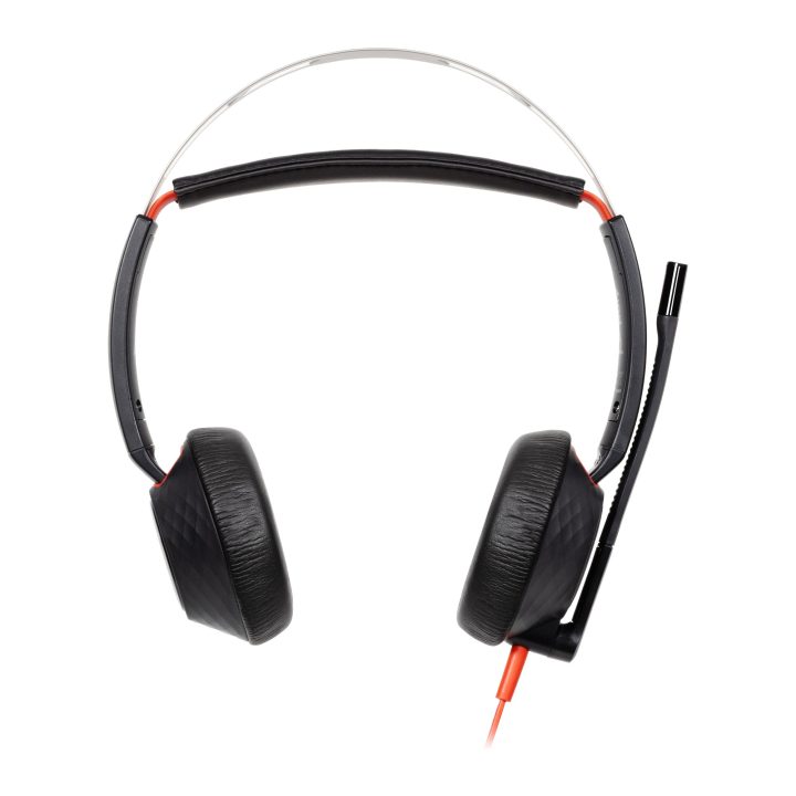 HP Poly Poly Blackwire 5220 Stereo Headset USB-C + 3.5 mm Connector +…