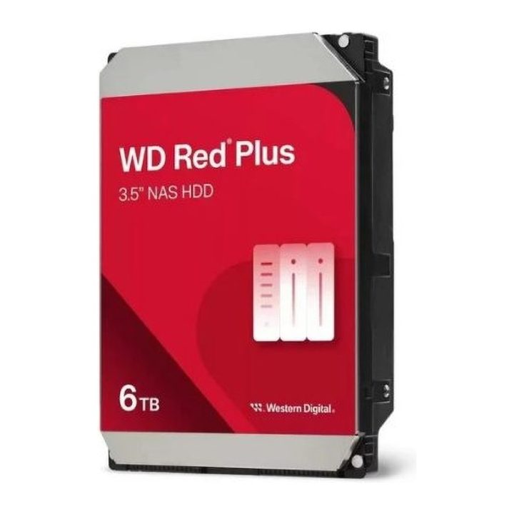Disco rígido interno HDD WD Western Digital NAS Red Plus WD40EFPX 4TB…