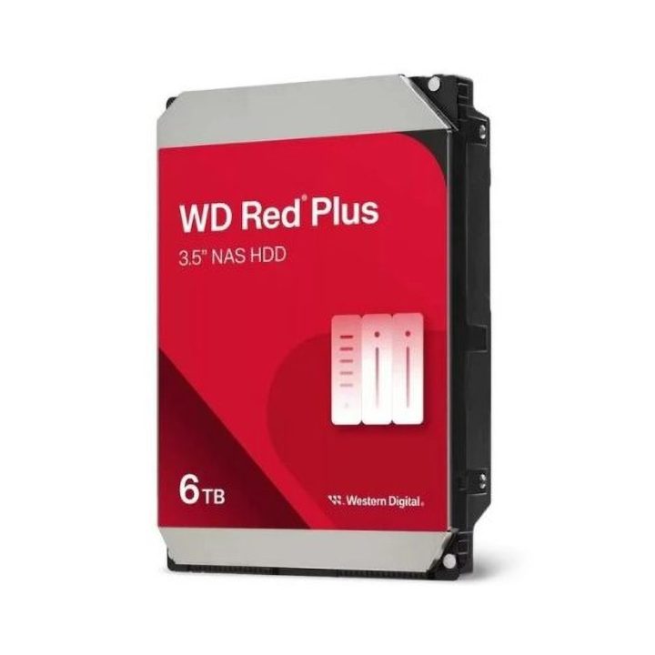 Disco rígido interno HDD WD Western Digital NAS Red Plus WD40EFPX 4TB…
