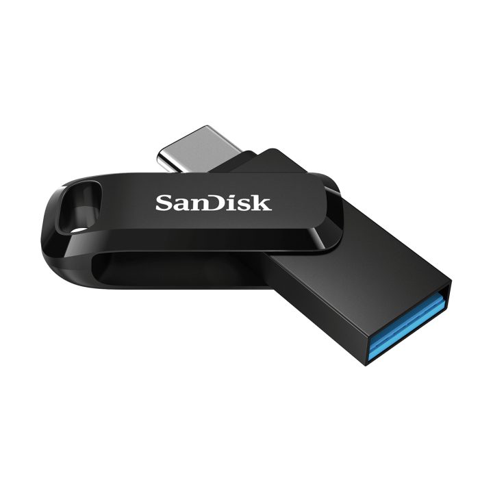 Memória USB 3.1 USB tipo C SanDisk 128GB Ultra Dual Drive Go…
