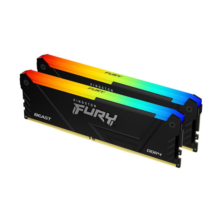 Kingston FURY Beast 32 GB (2 x 16 GB) DDR4 3200 MHz CL16…