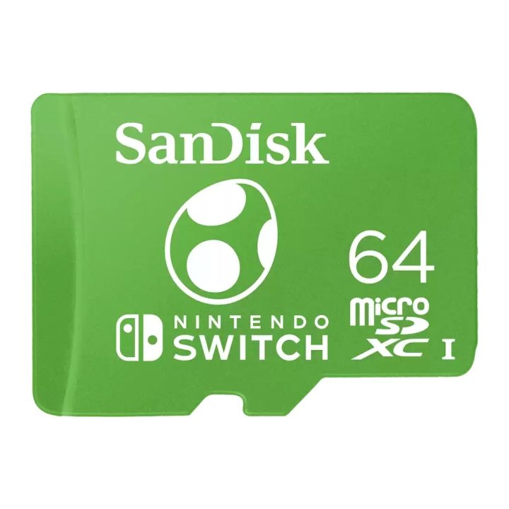 SanDisk Nintendo Switch - Flash Memory Card - 64GB - microSDXC UHS-I…