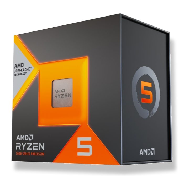 AMD Ryzen 5 7500X3D 4.5g 102m 6c AM5 box sin venti (100-100001904WOF)