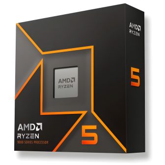AMD Ryzen 5 9600X Processor 3.9 GHz 38 MB L2 & L3 Box…