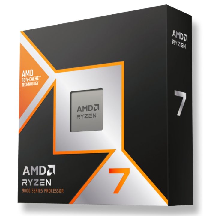AMD Ryzen 7 9850X3D Processor 4.7 GHz 96 MB L3 Box (100-100001973WOF)