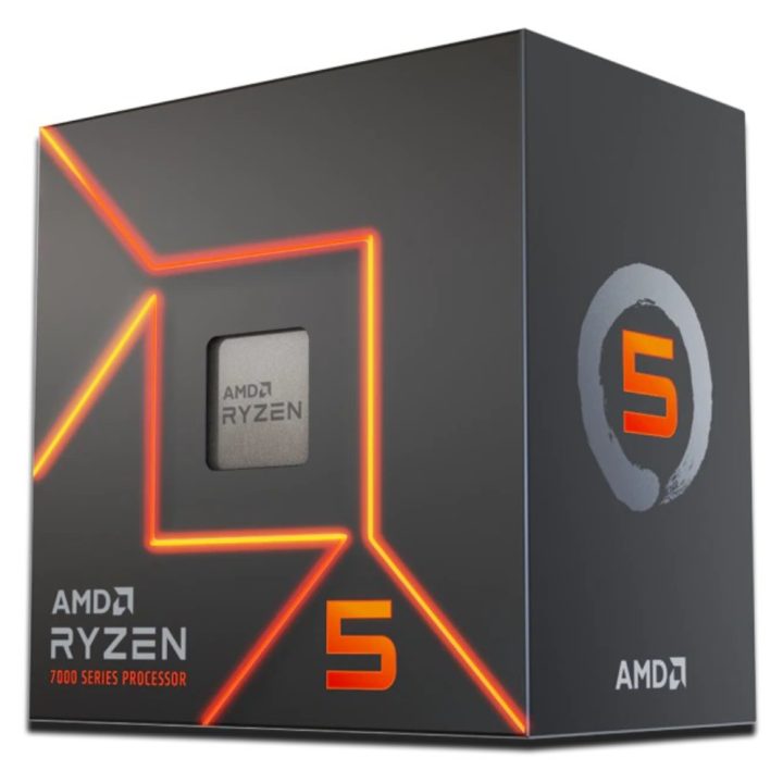 AMD Ryzen 5 7600 3.8GHz 38m 6core AM5 box com ventoinha…