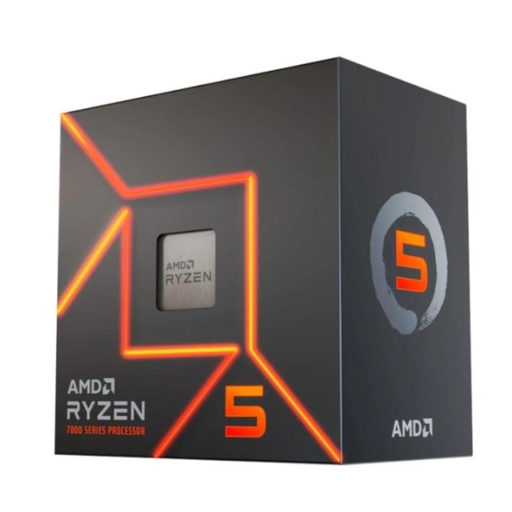 AMD Ryzen 5 7600 3.8GHz 38m 6core AM5 box com ventoinha…