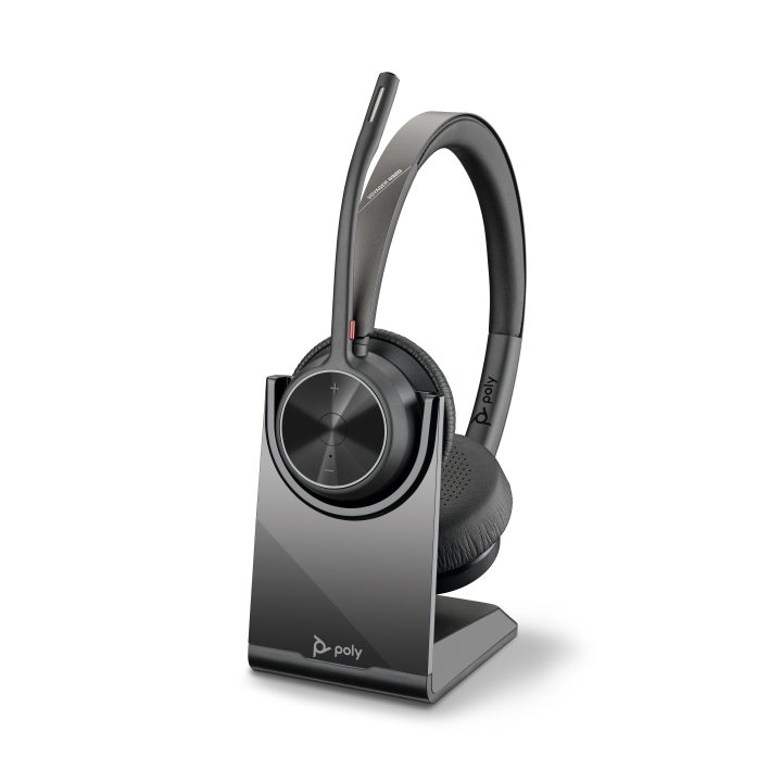 HP Poly Poly Voyager 4320 UC Stereo Headset USB-A + BT700 USB-A…