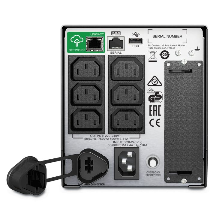 APC SMT750IC sistema de alimentación ininterrumpida (UPS) Línea…