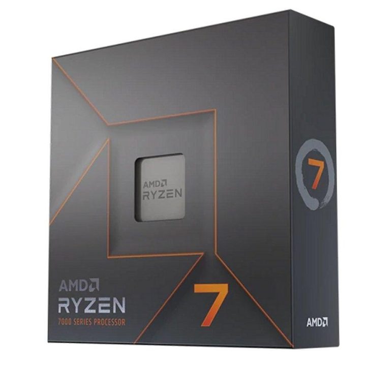 AMD Ryzen 7 7700x 4.5GHz 40m 8core AM5 box sin ven (100-100000591WOF)