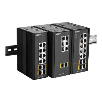 D-Link DIS‑300G‑12SW Gerido L2 Gigabit Ethernet (10/100/1000) Preto