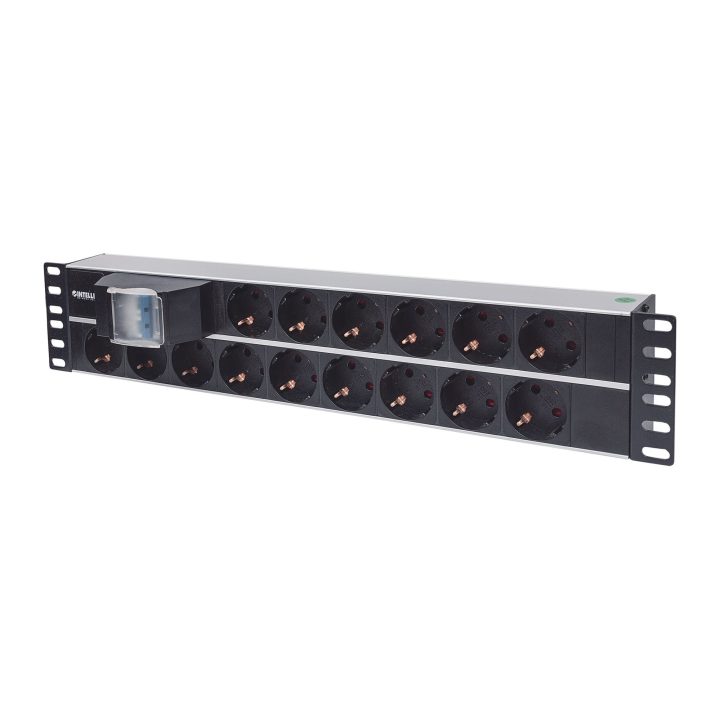 Intellinet Power Distribution Unit (PDU) 19" 2U with 15 EU Outlets…