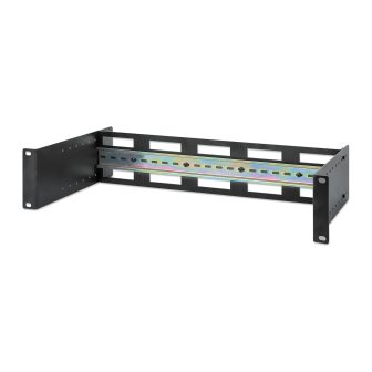 Intellinet Adjustable DIN Rail Kit 19", 2U, for DIN Rail Equipment…