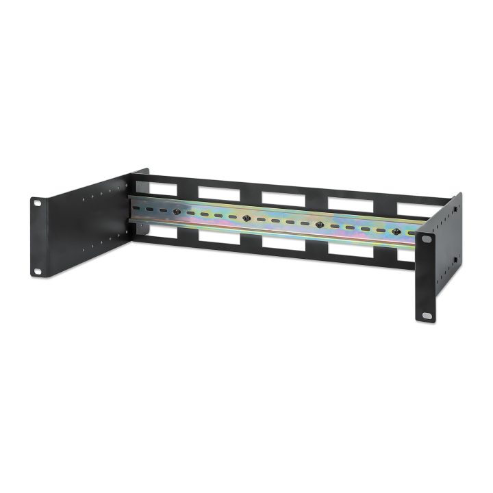 Intellinet Adjustable DIN Rail Kit 19", 2U, for DIN Rail Equipment…