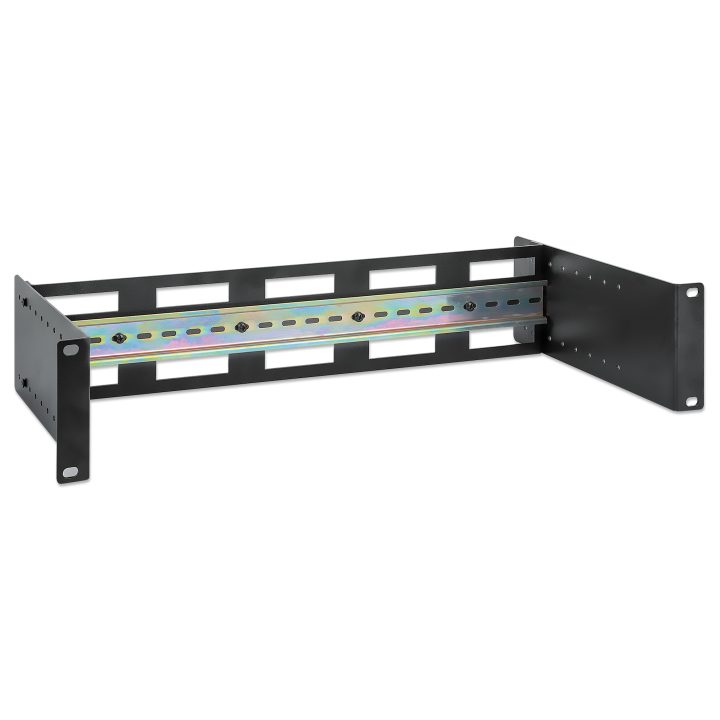 Intellinet Adjustable DIN Rail Kit 19", 2U, for DIN Rail Equipment…