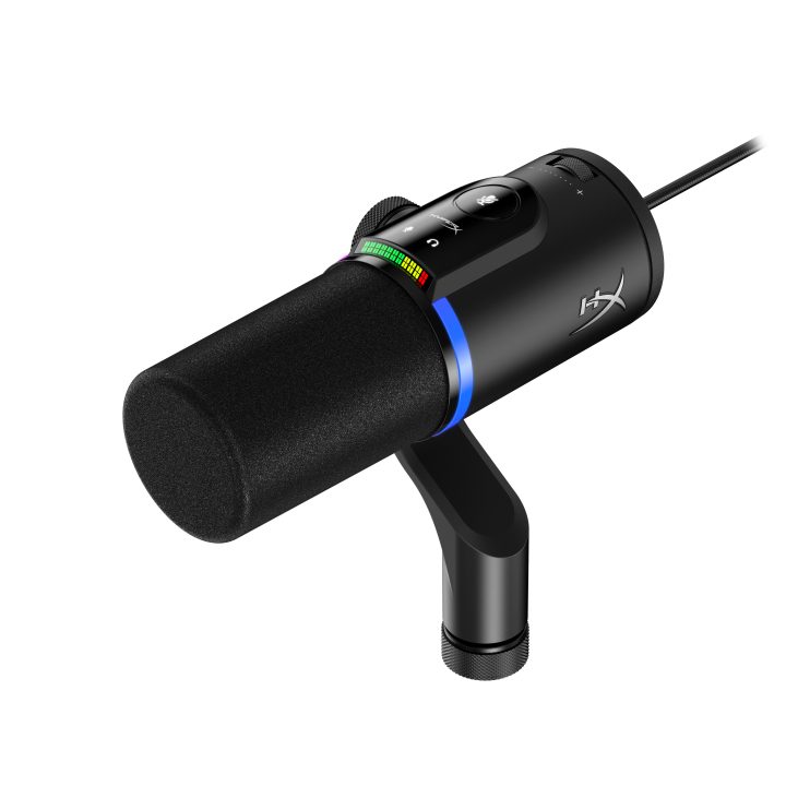 HyperX FlipCast - Microfone Dinâmico USB/XLR (Preto)