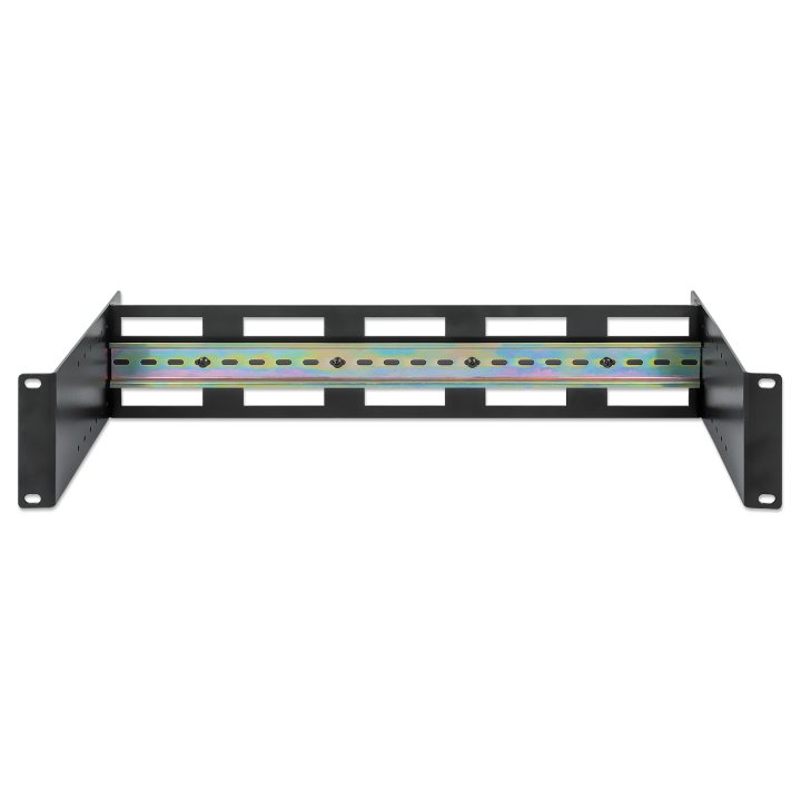 Intellinet Adjustable DIN Rail Kit 19", 2U, for DIN Rail Equipment…