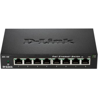 D-Link DES-108 Black