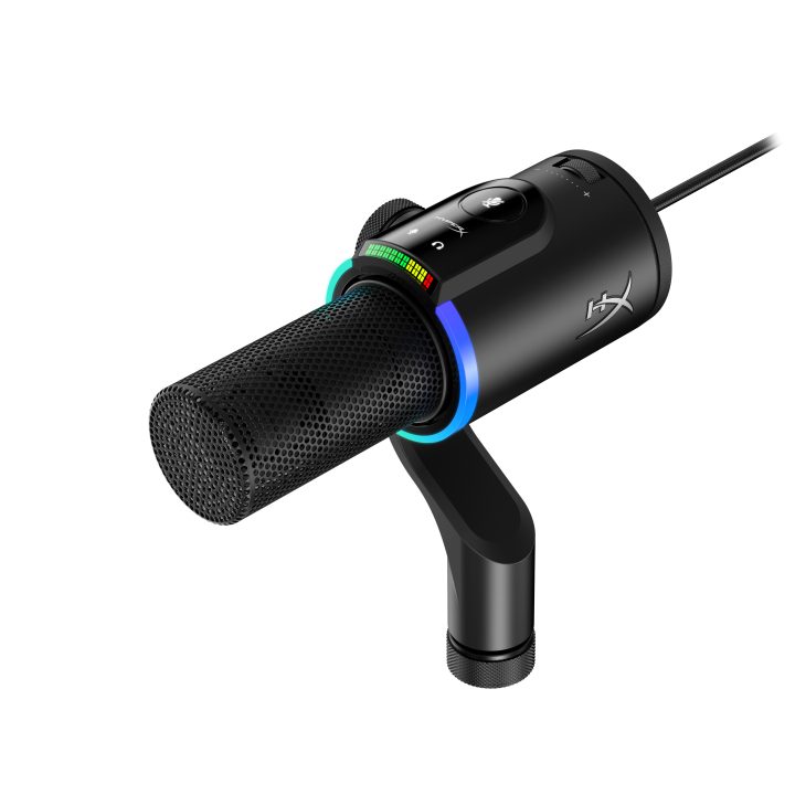 HyperX FlipCast - Microfone Dinâmico USB/XLR (Preto)