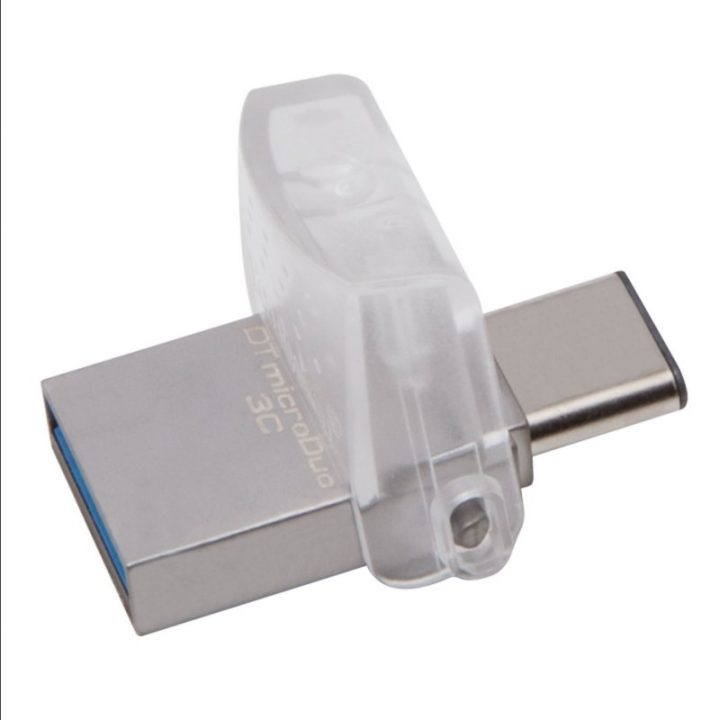 Kingston Technology DataTraveler 128GB microDuo 3C 200MB/s dual USB-A…