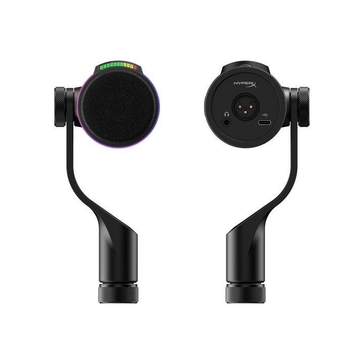 HyperX FlipCast - Microfone Dinâmico USB/XLR (Preto)