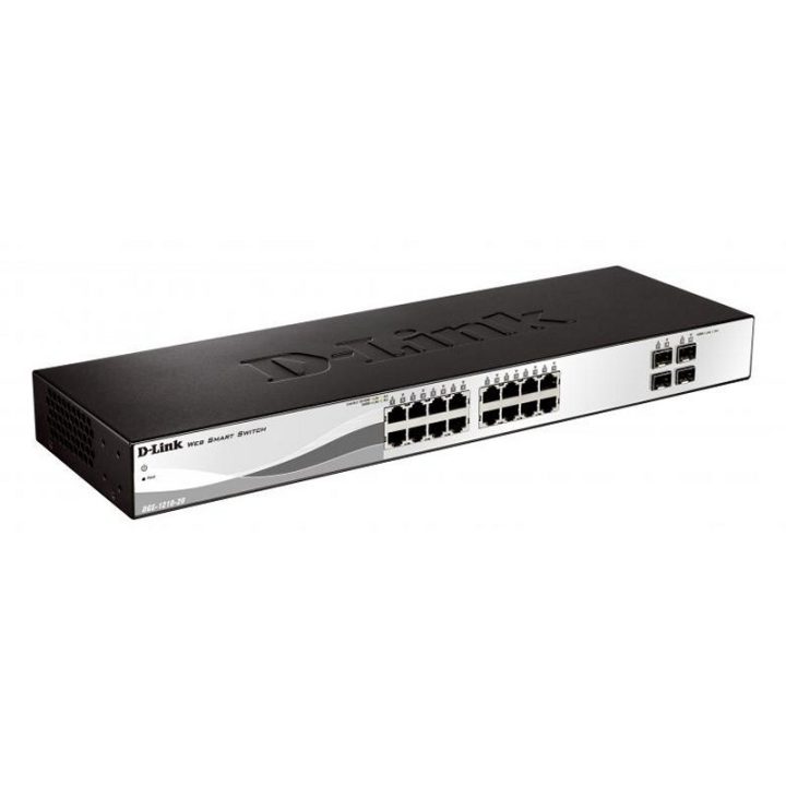 D-Link DGS-1210-20 Gestionado L2 Gigabit Ethernet (10/100/1000) 1U…