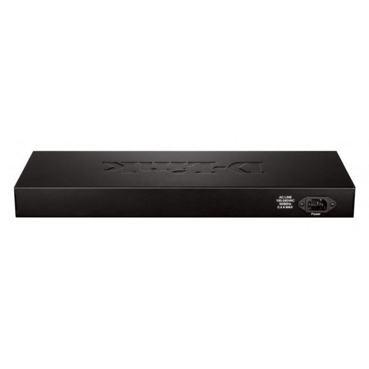 D-Link DGS-1210-20 Gerido L2 Gigabit Ethernet (10/100/1000) 1U Preto