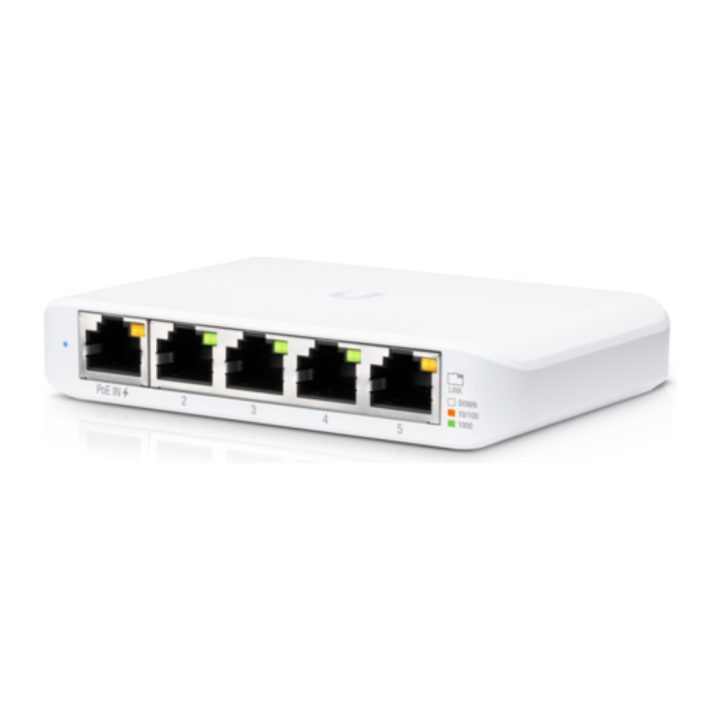 Ubiquiti USW-FLEX-MINI-5 Networks UniFi Switch Flex Mini (5-pack)…