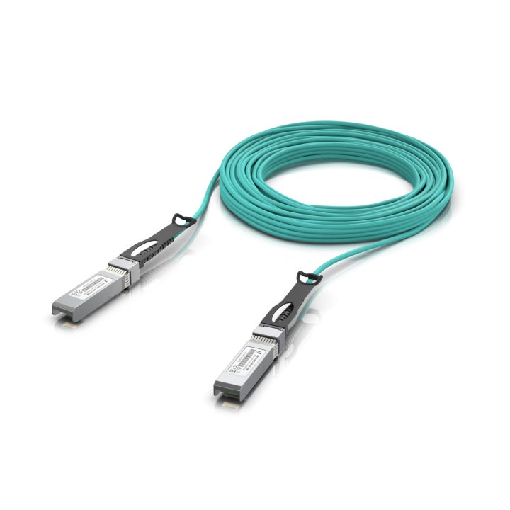 Ubiquiti Networks UACC-AOC-SFP10-20M SFP+ Fiber Optic Cable Aqua