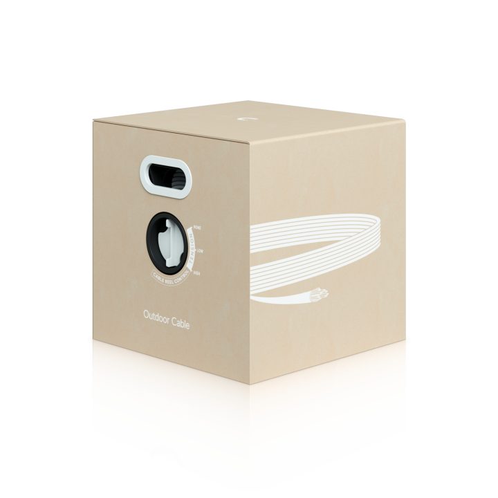 Ubiquiti Networks UACC-CABLE-C5E-OUTDOOR-PRO-305M-W cabo de rede…