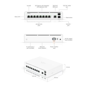 Ubiquiti UISP-CONSOLE Networks UISP Console Gateway and Controller…