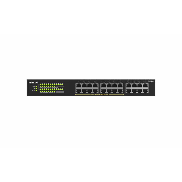 NETGEAR GS324P Não gerido Gigabit Ethernet (10/100/1000) Alimentação…